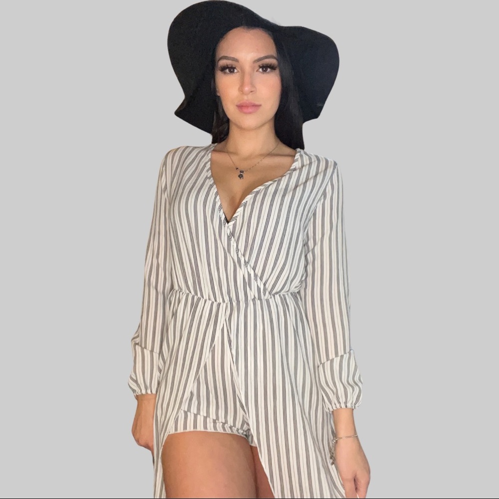 Maxi dress with shorts attached